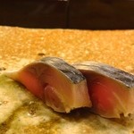 すし家 一柳 - 〆鯖・・