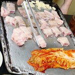 豚たん - サムギョプサル④