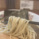 麺々 結び - 魚々麺園からもらった細パツ麺