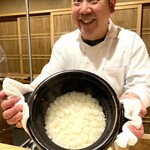 銀座 きた川 - 大根ご飯