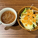 STEAK HOUSE GREAT - サラダとスープ