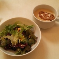 The Arts Fusion - 2014/12訪問 ランチサラダ&スープ