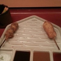 串処 最上 北新地店 - ムカゴとホタテ貝