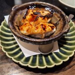 玄品 新宿三丁目 ふぐ・うなぎ料理 - 白子のタレ焼き。濃厚でした～