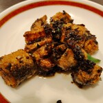 中国旬菜 茶馬燕 - イワシのオリーブ醤炒め