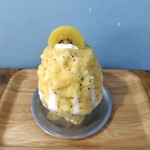 二代目 青山商店 - アップルキウイかき氷