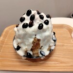 のえる - 塩黒豆クリーム大福かき氷