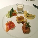 銀座 ハプスブルク・ファイルヒェン - オードブル盛り合わせ