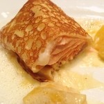 銀座 ハプスブルク・ファイルヒェン - 秋鮭のパラチンケン断面