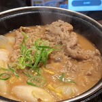 吉野家 - 料理写真:牛肉玉ラーメン鍋膳