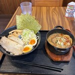 フジヤマ55 - 料理写真:濃厚つけ麺RED全部のせ