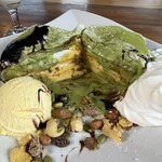 あふれパンケーキ - 