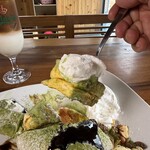 あふれパンケーキ - 