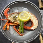 佐宗 - 焼いた後の伊勢海老