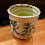 天寿し - 湯呑みは店名入り♪