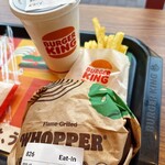 バーガーキング - 料理写真:スモーキーBBQワッパーセット