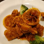 中国旬菜 茶馬燕 - 日向鶏のレモンソース