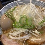 らーめん 一夢庵 - 期間限定ネギ塩ラーメン　味玉トッピング