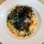 Hawa-Lian Tokyo - ネギトロパスタ（バゲット付き）［ミニサラダ・ドリンク付き］（税込¥1,300）