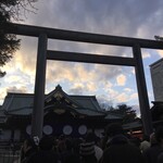 ケララキッチン - 1時間ほど並んで参拝できました♪