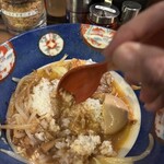 東京煮干屋本舗 - 混ぜて