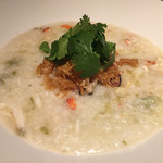 HongKongRoom GOUKA - 毛ガニの味がビシビシ来るおかゆ。蟹味噌もたっぷりの贅沢な味。