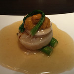 HongKongRoom GOUKA - 自然薯にアスパラ、北海道産の貝柱にトラフグの白子、金華豚、雲丹！