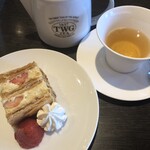 THE GRAND LOUNGE - ミルフィーユも美味しかった！