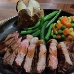 ハングリータイガー - キッズステーキ（カット済・鉄板出し）