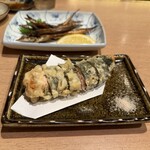 釜喜利うどん - 明太子の天ぷら