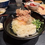 釜喜利うどん - トリュフ釜玉うどん