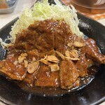 トンテキ食堂8 - トンテキ200g。