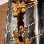 焼鳥と博多名物野菜巻串 焼きんしゃい - 