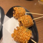 焼鳥と博多名物野菜巻串 焼きんしゃい - 