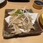 旬彩和食 口福 - 白エビの天ぷら