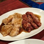 将軍 - ハラミと上ミノ