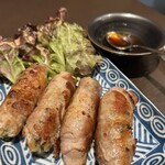 おうち酒場 響家 - 肉巻き餃子