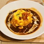 eat more SOUP&BREAD - デミグラスソースオムライス