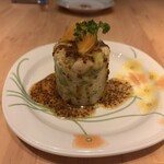 カジュアルフレンチBar 7FUKU - アボカドとホタテのタルタル