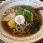 金町製麺 - 特製中華そば（半麺）