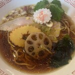 金町製麺 - 特製中華そば（半麺）
