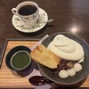 珈琲 遇暖 - クリームぜんざい　&    コーヒー
