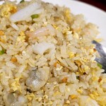 中国家庭料理 楊 - 海鮮炒飯の表情。