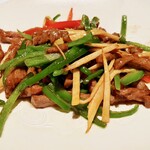 中国料理 星ヶ岡 - 青椒肉絲