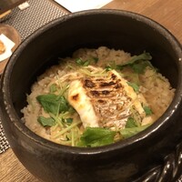 和匠 銀座松月 - 『鯛の土鍋御飯』新潟魚沼産こしひかり