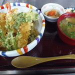 手打ち蕎麦しなの屋吉べぇ - 天丼