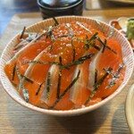 和がや食堂 - サーモンもイクラもいっぱい♡