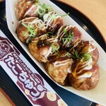 たこちゅう 大垣別館 - 岐阜赤味噌たこ焼き。