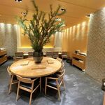 稲庭うどんとめし 金子半之助 - 内観(開店直前)