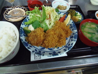 Teuchi Soba Shinano Ya Kichibee - ヒレかつ定食